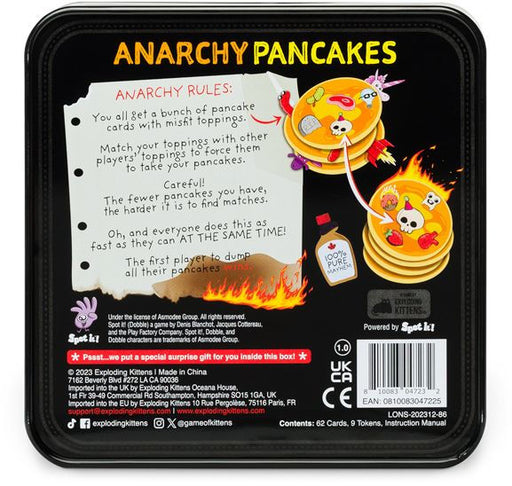 Anarchy Pancakes (Collectible Tin) - for just $14.99! 