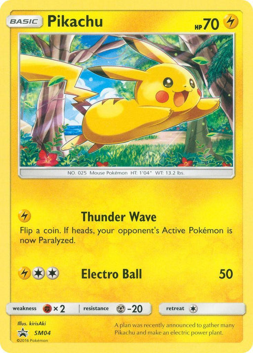 Pikachu (SM04) (Target Non Holo) [Sun & Moon: Black Star Promos] - for just $4.35! 