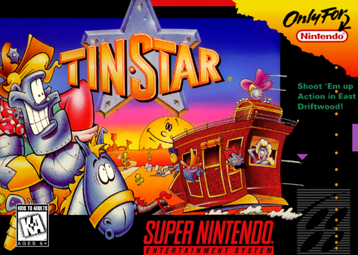 Tin Star – Super Nintendo Entertainment System (SNES) - for just $16.99! 