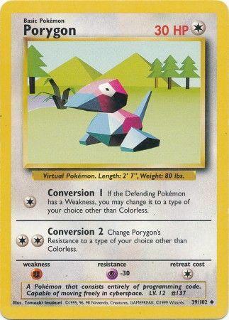 Porygon (39/102) [Base Set Unlimited] - for just $1.20! 