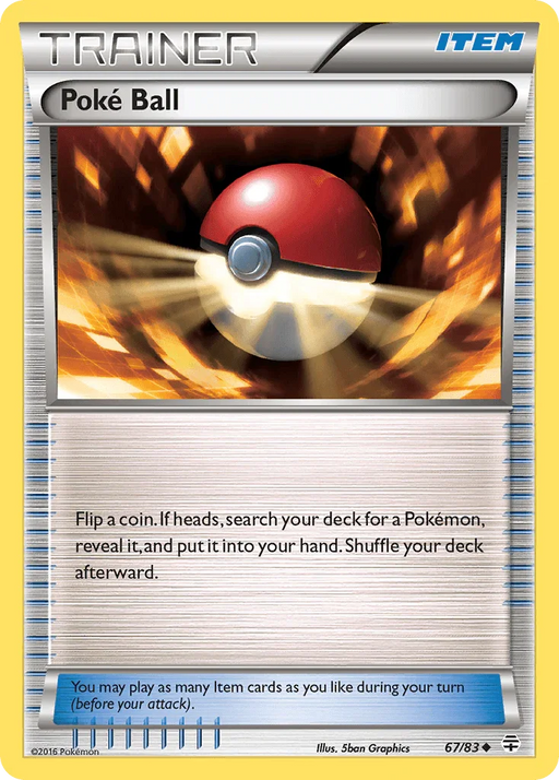 Poke Ball (67/83) [XY: Generations] - for just $0.10! 