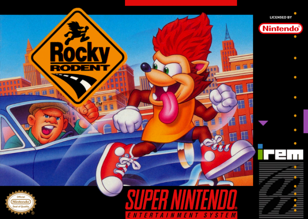 Rocky Rodent – Super Nintendo Entertainment System (SNES) - for just $25.99! 