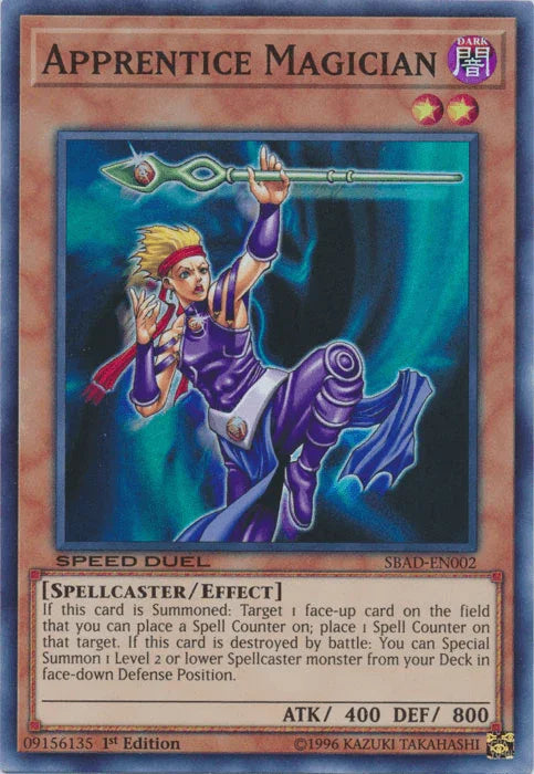 Apprentice Magician [SBAD-EN002] Super Rare - for just $0.40! 