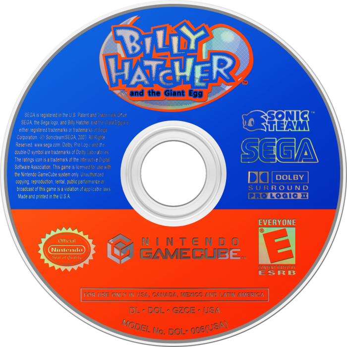 Billy Hatcher and The Giant Egg – GameCube (GC) - for just $0! 