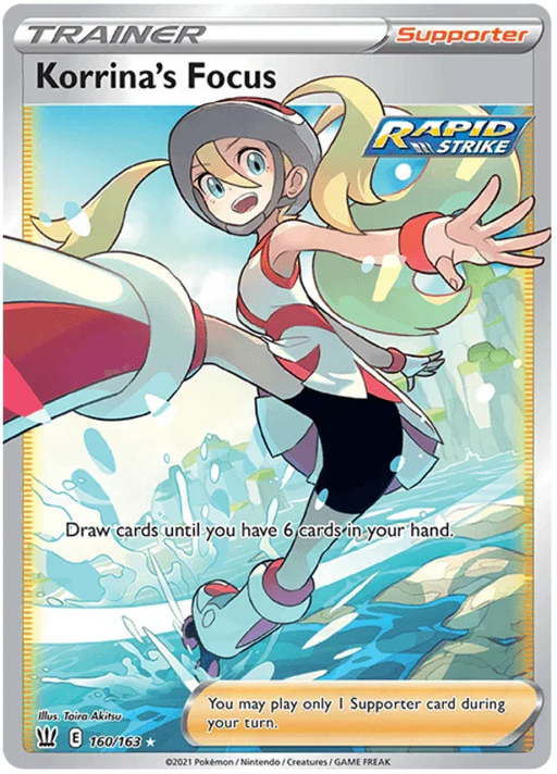 Korrina's Focus (160/163) [Sword & Shield: Battle Styles] - for just $1.90! 
