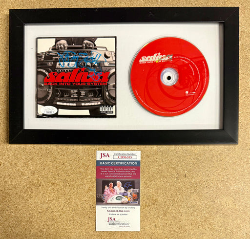Josey Scott Signed Saliva Back Into Your System” (2002) Framed CD With JSA COA - for just $120! 