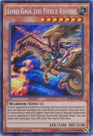 Lord Gaia the Fierce Knight [MVP1-ENS50] Secret Rare - for just $0.25! 