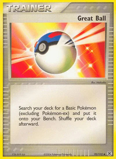 Great Ball (92/112) [EX: FireRed & LeafGreen] - for just $0.80! 