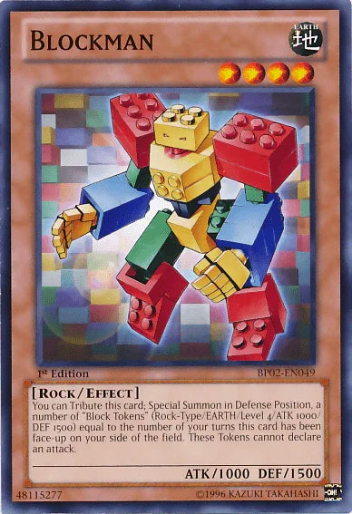 Blockman [BP02-EN049] Mosaic Rare - for just $0.10! 