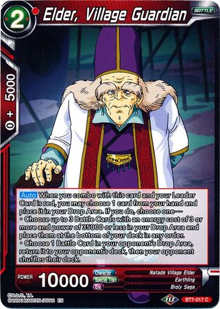 Elder, Village Guardian (BT7-017) [Assault of the Saiyans] - for just $0.10! 