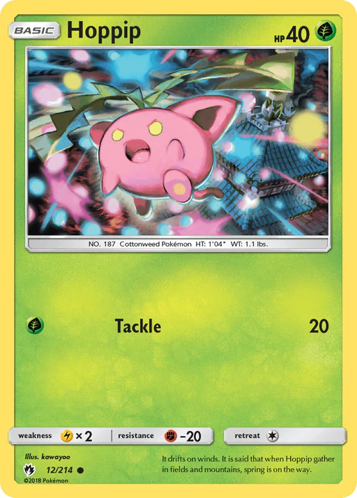 Hoppip (12/214) [Sun & Moon: Lost Thunder] - for just $0.10! 