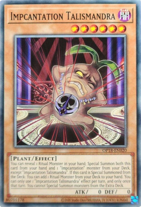 Impcantation Talismandra [OP18-EN020] Common - for just $0.10! 