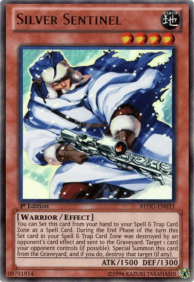 Silver Sentinel [REDU-EN033] Ultra Rare - for just $0.10! 