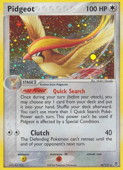 Pidgeot (10/112) [EX: FireRed & LeafGreen] - for just $6.05! 
