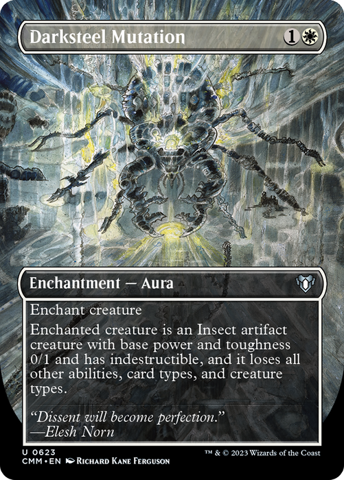 Darksteel Mutation (CMM-623) - Commander Masters (Borderless) - for just $0.67! 