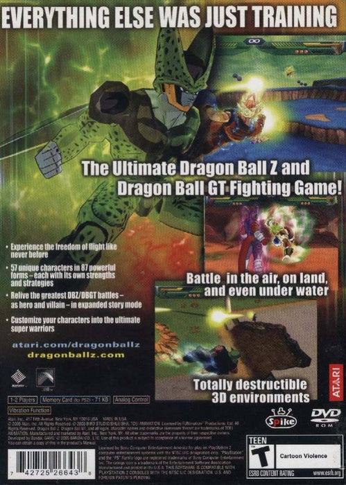 Dragon Ball Z: Budokai Tenkaichi – PlayStation 2 (PS2) - for just $16.99! 