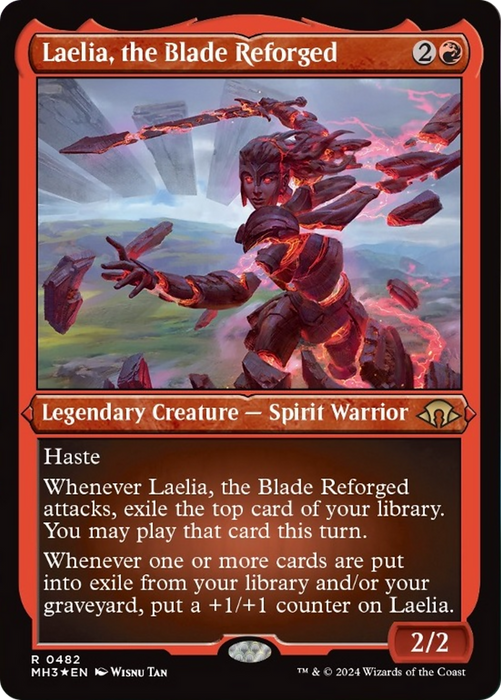 Laelia, the Blade Reforged (Foil Etched) [Modern Horizons 3] - Just $0.45! Shop now at Retro Gaming of Denver