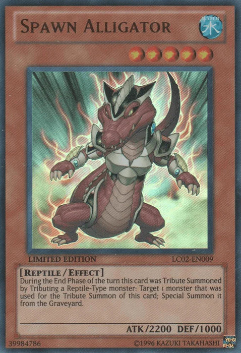 Spawn Alligator [LC02-EN009] Ultra Rare - for just $0.10! 