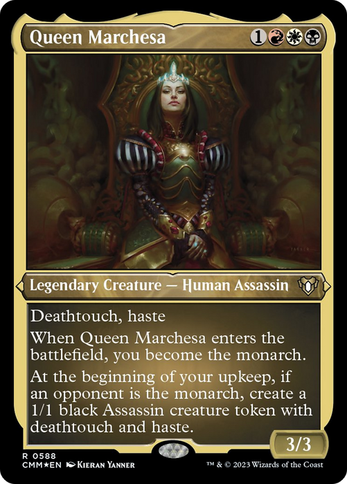 Queen Marchesa (Foil Etched) [Commander Masters] - Just $3.55! Shop now at Retro Gaming of Denver