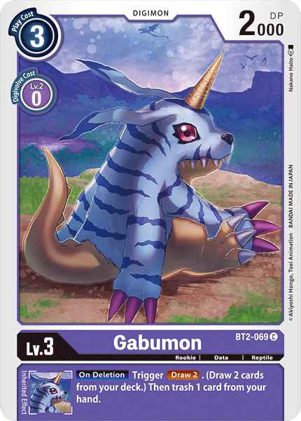 Gabumon [BT2-069] [Release Special Booster Ver.1.0] - Just $0.09! Shop now at Retro Gaming of Denver