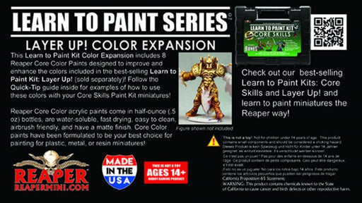 Learn to Paint Kit - Layer Up! Color Expansion - for just $29.99! 
