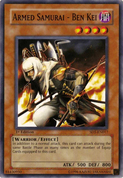 Armed Samurai - Ben Kei [SD5-EN017] Common - for just $0.25! 