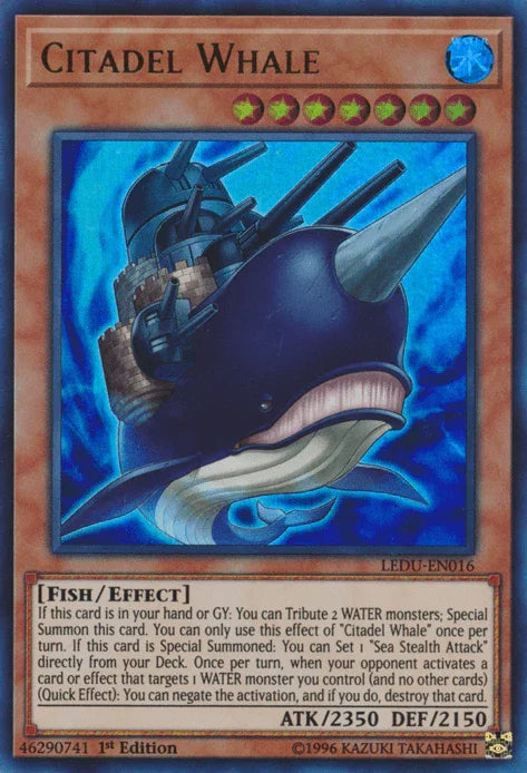 Citadel Whale [LEDU-EN016] Ultra Rare - for just $0.30! 