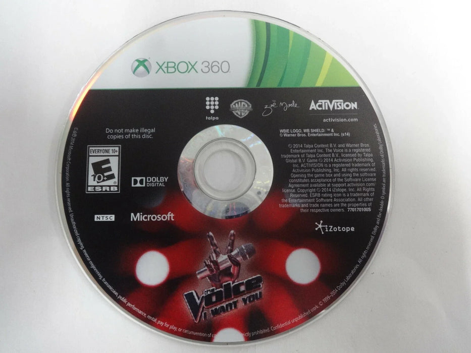 The Voice: I Want You – Xbox 360 (X360) - for just $0! 
