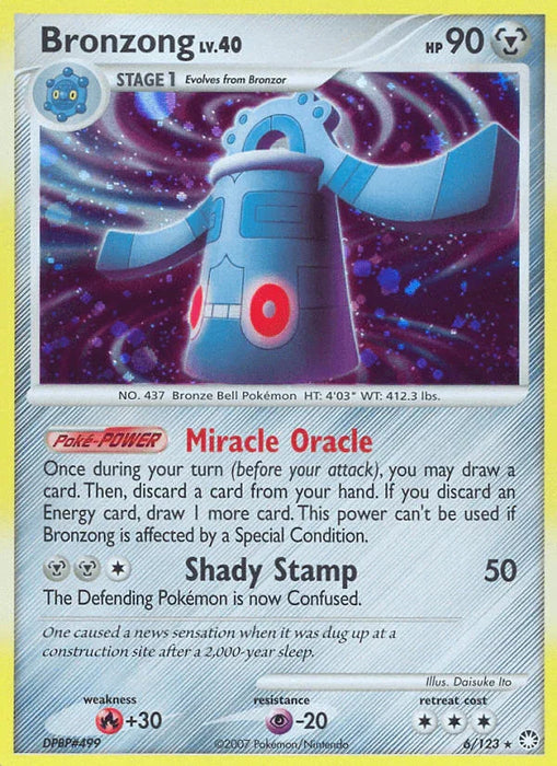 Bronzong (6/123) [Diamond & Pearl: Mysterious Treasures] - for just $1.75! 