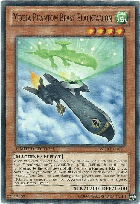 Mecha Phantom Beast Blackfalcon [WGRT-EN061] Common - for just $0.10! 