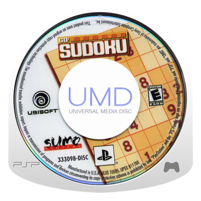 Go Sudoku – PlayStation Portable (PSP)