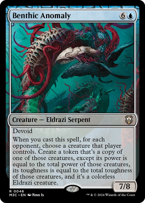 Benthic Anomaly (M3C-046) - Modern Horizons 3 Commander: (devoid) - for just $0.31! 