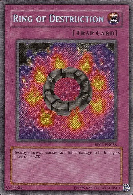 Ring of Destruction [RP02-EN066] Secret Rare - for just $15.95! 