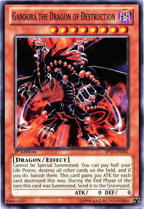 Gandora the Dragon of Destruction [SP13-EN041] Common - for just $0.10! 