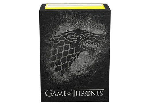 Dragon Shield: Standard 100ct Brushed Art Sleeves - Game of Thrones (House Stark) - for just $0! 