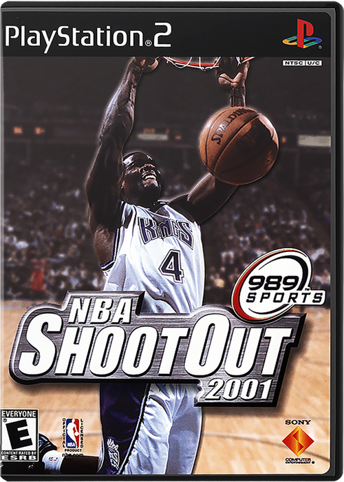 NBA ShootOut 2001 – PlayStation 2 (PS2) - for just $6.99! 