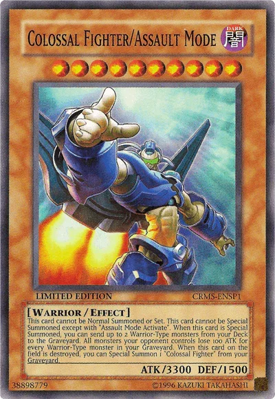 Colossal Fighter/Assault Mode [CRMS-ENSP1] Super Rare - for just $0.65! 