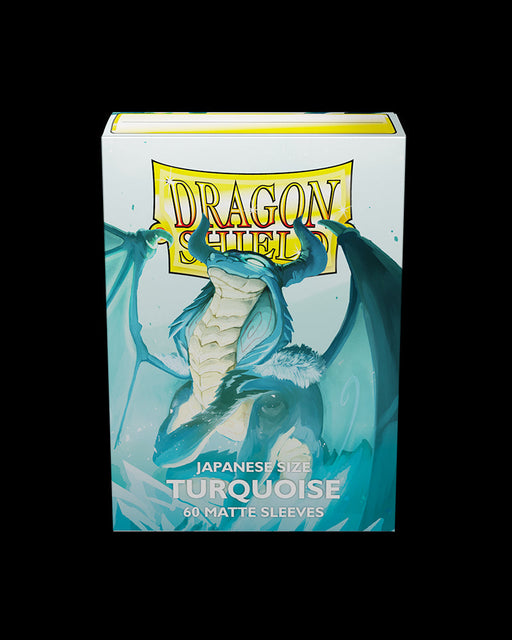 Dragon Shield: Japanese Size 60ct Sleeves - Turquoise (Matte) - Just $0! Shop now at Retro Gaming of Denver