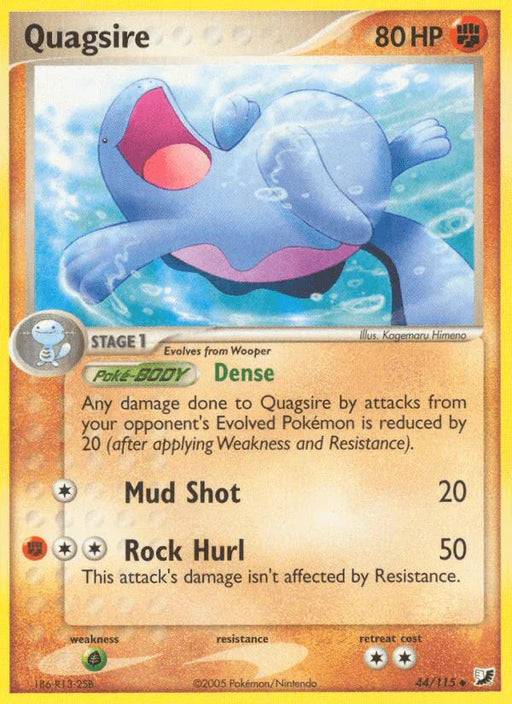 Quagsire (44/115) [EX: Unseen Forces] - for just $1.40! 