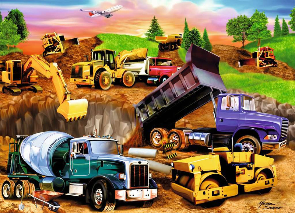 Puzzle: Construction Crowd - for just $12.49! 