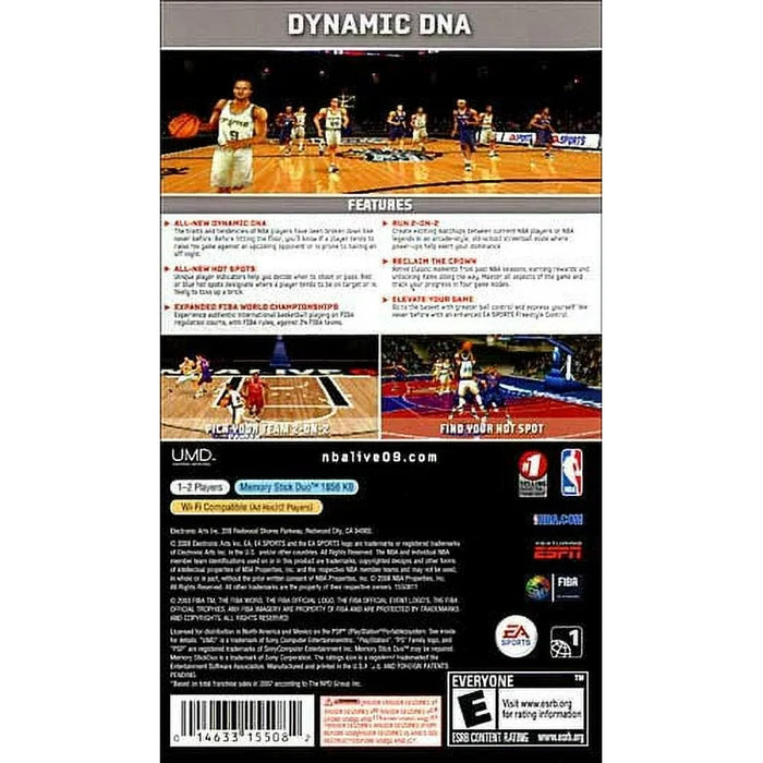 NBA Live 09 – PlayStation Portable (PSP) - for just $5.99! 