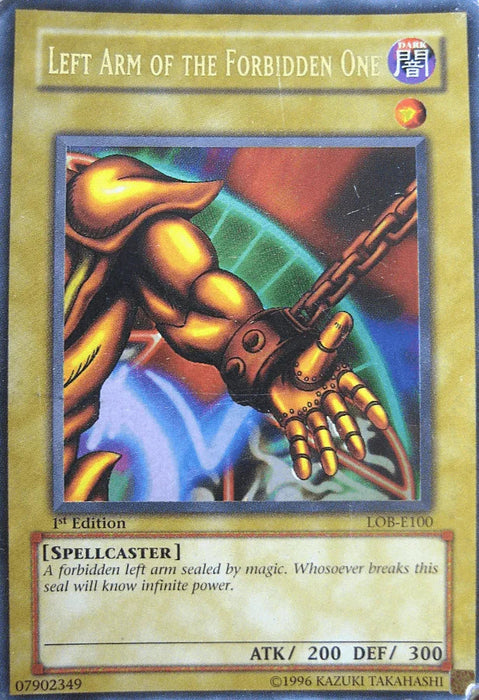 Left Arm of the Forbidden One [LOB-E100] Ultra Rare - for just $0.10! 