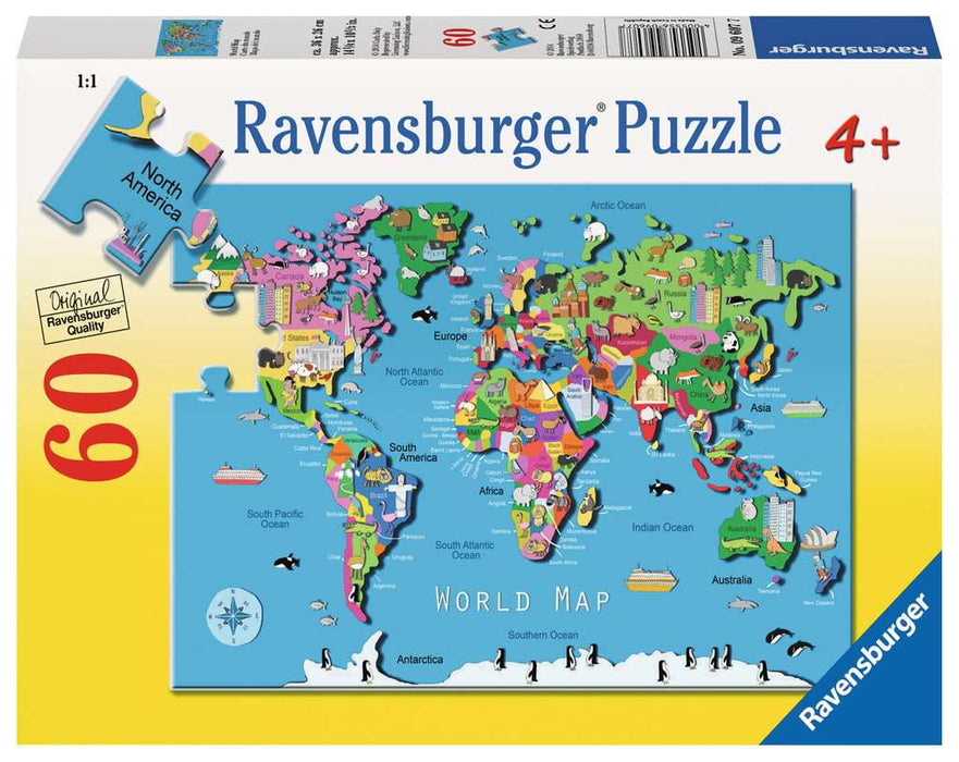 Puzzle: World Map - for just $14! 