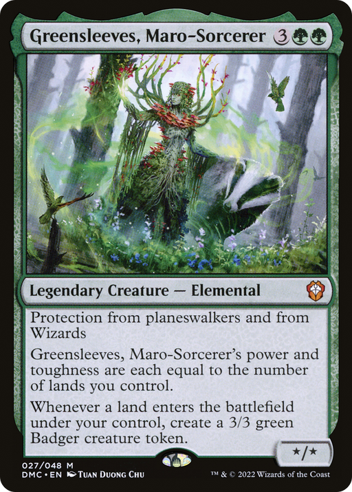 Greensleeves, Maro-Sorcerer (DMC-027) - Dominaria United Commander Foil - for just $4.64! 