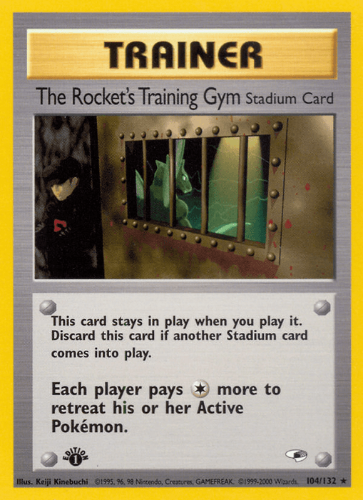 The Rocket's Training Gym (104/132) [Gym Heroes 1st Edition] - for just $4.90! 