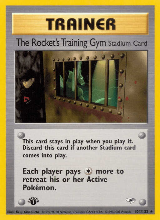 The Rocket's Training Gym (104/132) [Gym Heroes 1st Edition] - for just $4.90! 