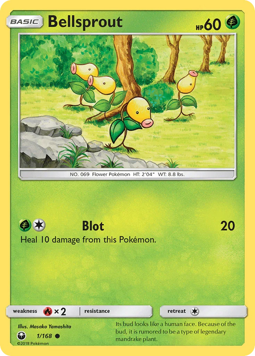 Bellsprout (1/168) [Sun & Moon: Celestial Storm] - for just $0.15! 