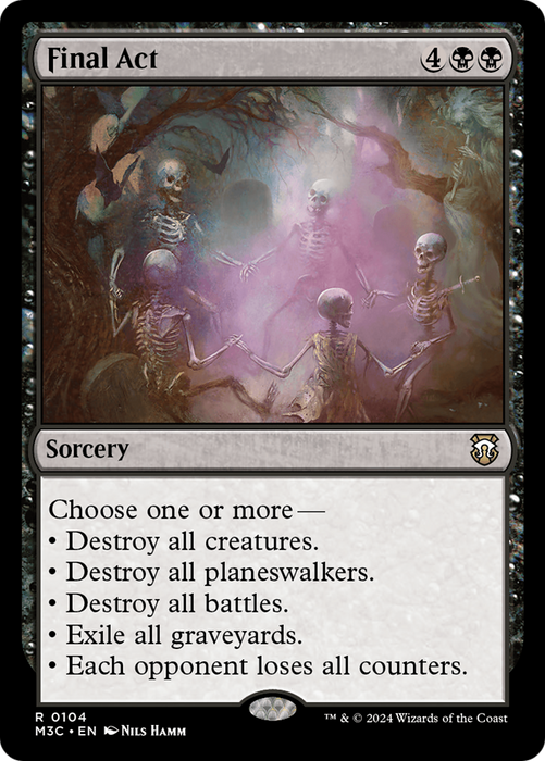 Final Act (M3C-104) - Modern Horizons 3 Commander - for just $0.22! 