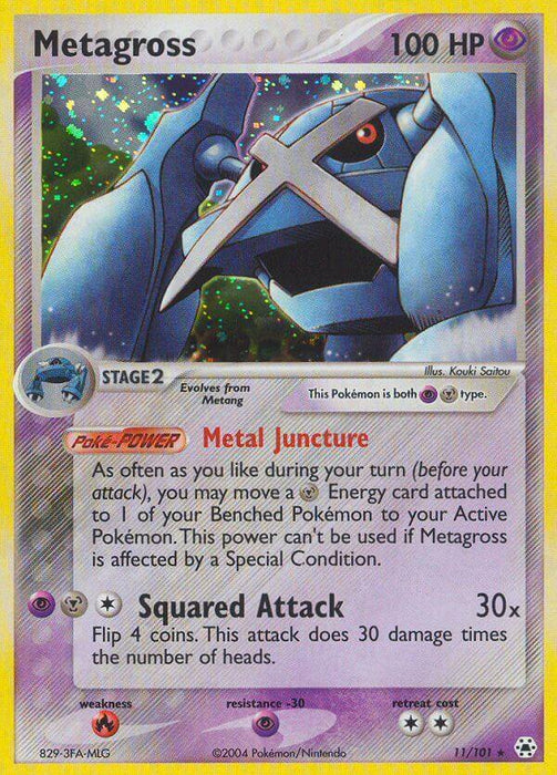 Metagross (11/101) (Theme Deck Exclusive) [EX: Hidden Legends] - for just $1.50! 