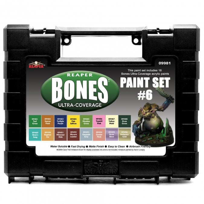 Master Series Paint Bones Ultra-Coverage Paint Set #6 - for just $49.99! 